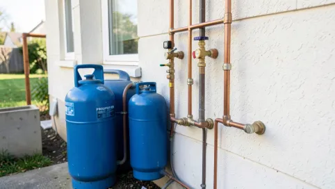 Koszt instalacji gazowej w domu z butli