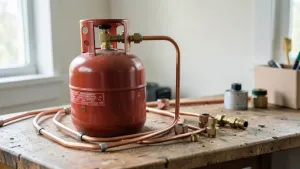 Koszt instalacji gazowej z butli w domu