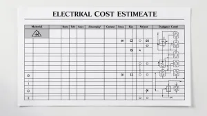 Kosztorys instalacji elektrycznej wzór