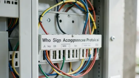 Kto może podpisać protokół odbioru instalacji elektrycznej