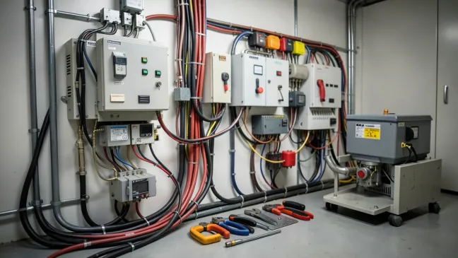 Montaż uruchamianie i konserwacja instalacji maszyn i urządzeń elektrycznych ELE 02