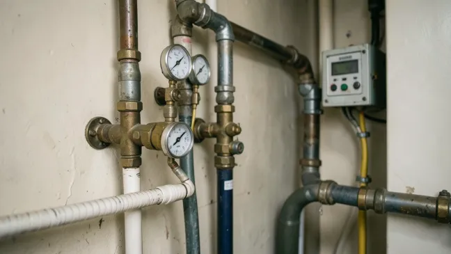 Płukanie instalacji CO w bloku