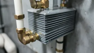 Płytowy wymiennik ciepła w instalacji co