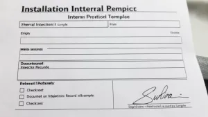 Protokół odbioru instalacji gazowej wewnętrznej wzór