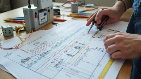 Przykładowy projekt instalacji elektrycznej domu jednorodzinnego