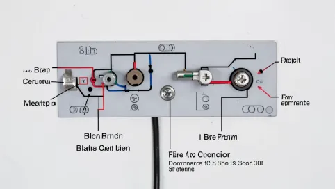 Schemat elektryczny podłączenia pompy ciepła Panasonic