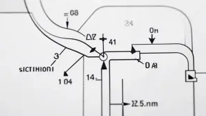 schemat instalacji co średnice rur