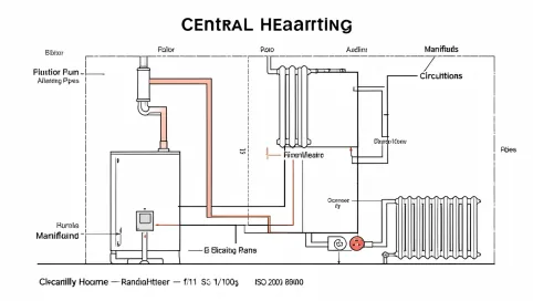 Schemat instalacji co w domu jednorodzinnym