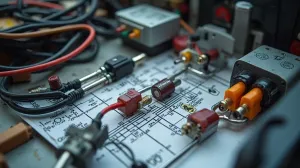 schemat instalacji elektrycznej c 330 z alternatorem