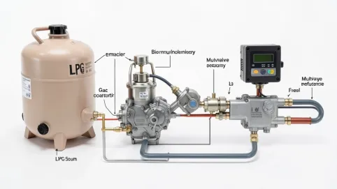 schemat instalacji gazowej sekwencyjnej