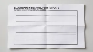 Skierowanie na badania lekarskie elektryk wzór