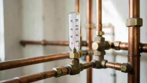 Spadek ciśnienia w instalacji CO brak wycieku