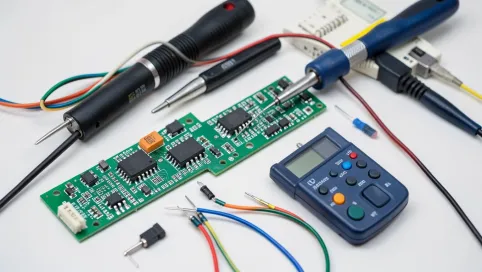 Technik elektronik co robi