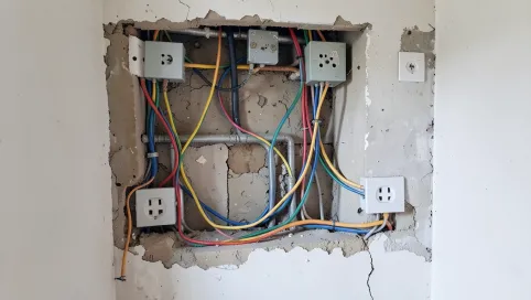 wymiana elektryki w mieszkaniu