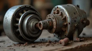 wymiana łożysk w silniku elektrycznym