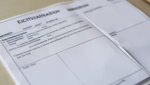 Wypełniony protokół odbioru instalacji elektrycznej