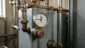 Za duże ciśnienie w instalacji co