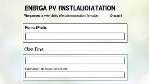 Zgłoszenie instalacji fotowoltaicznej ENERGA wzór