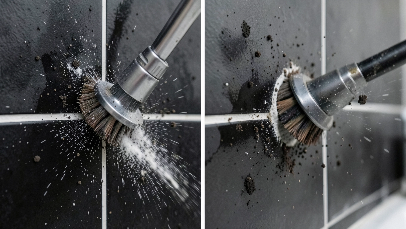 Skuteczność elektrycznej szczotki na brud