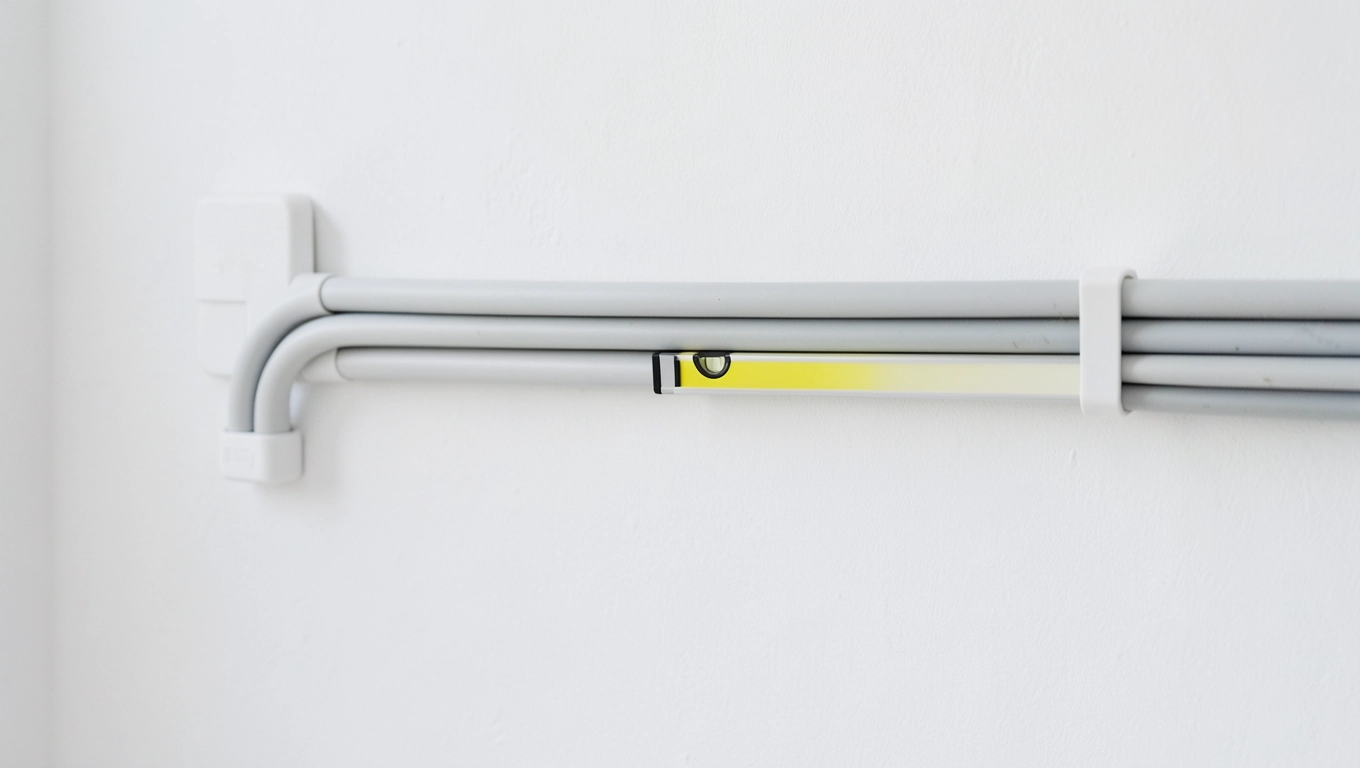 Staranne ułożenie tras w listwach natynkowych