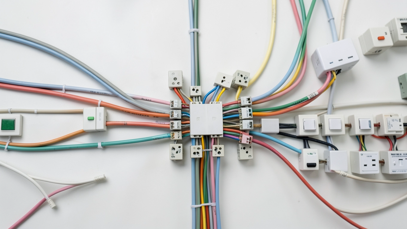 System przewodowy automatyki domowej