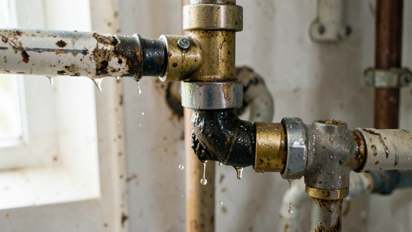 Ubytek wody w instalacji co