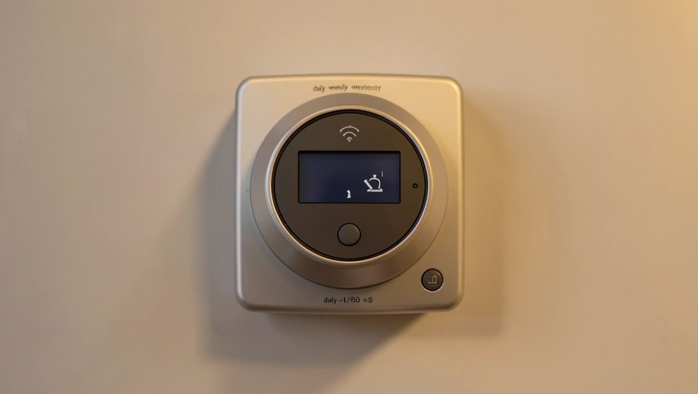 Ustawienia programatora czasowego dzienny i tygodniowy tryb