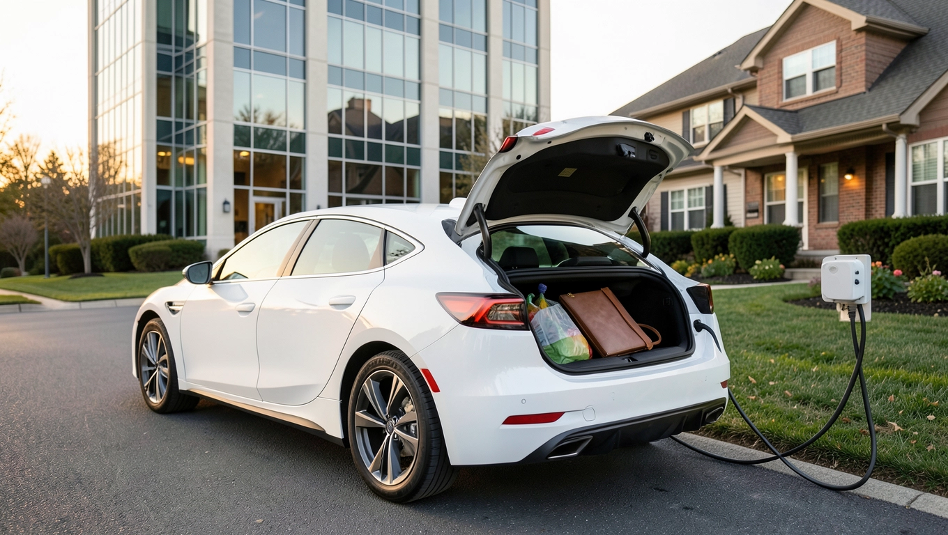 Użytkowanie mieszane auta elektrycznego