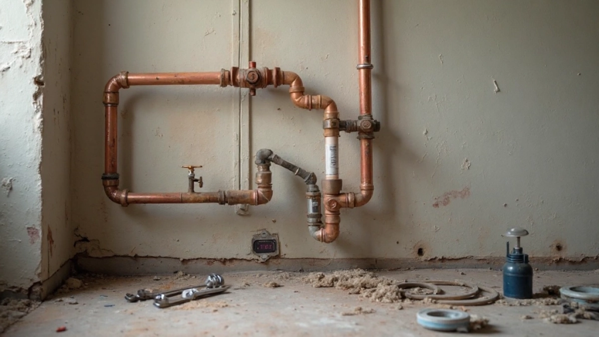 wymiana instalacji gazowej w mieszkaniu