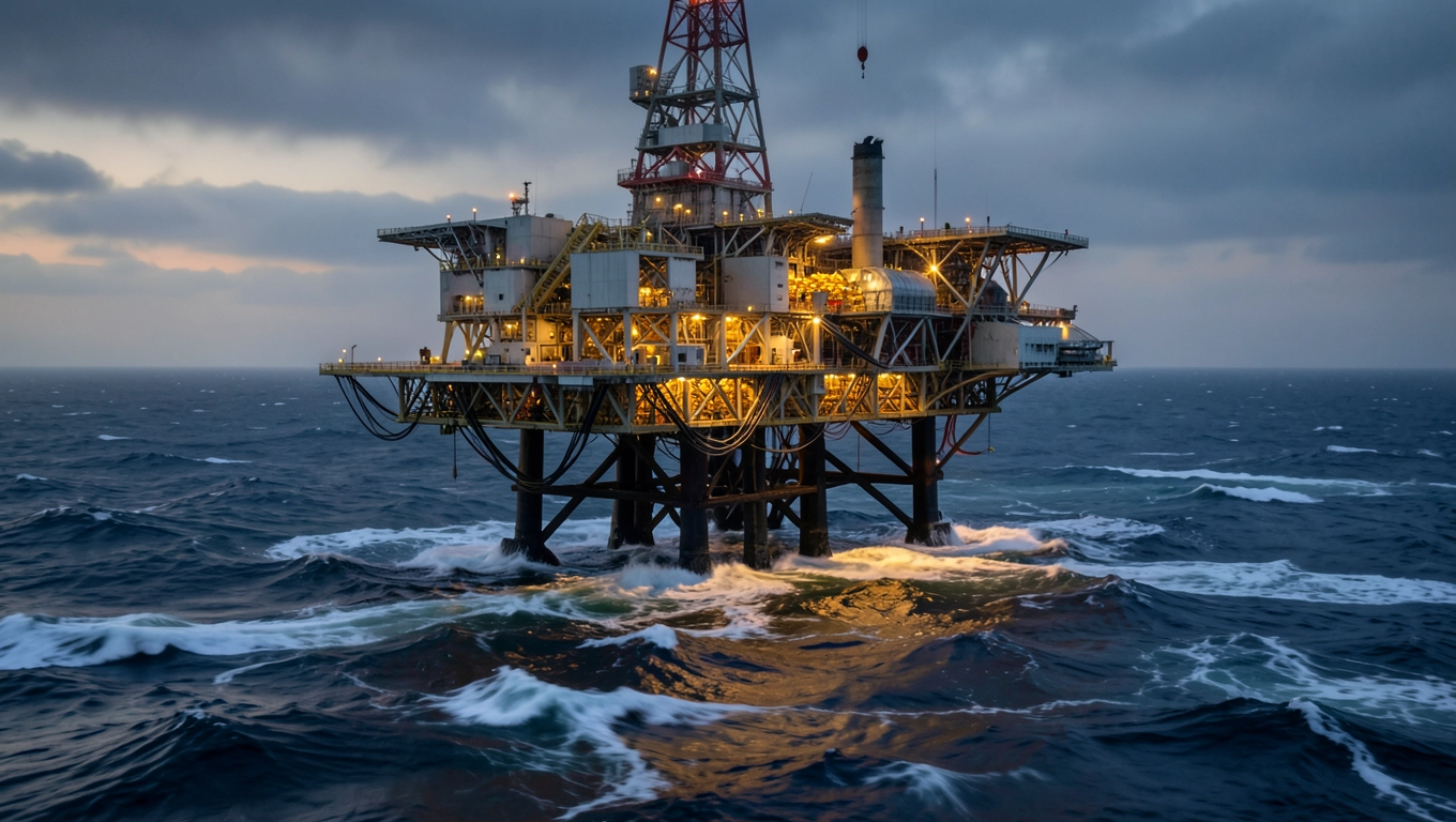 Zarobki elektryka na platformie wiertniczej