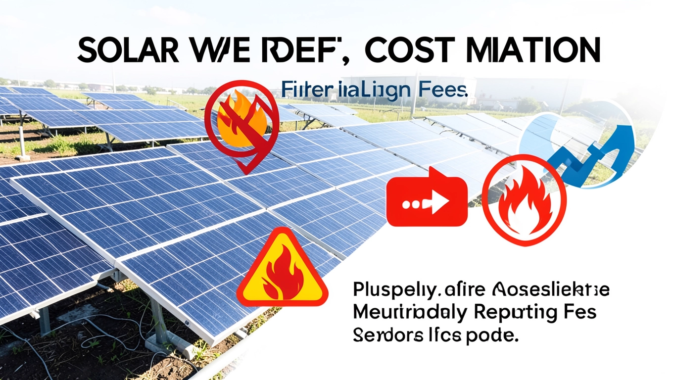 Zgłoszenie instalacji fotowoltaicznej do Straży Pożarnej koszt